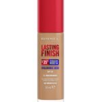 Rimmel Lasting Finish 35Hr Foundation 302 Warm Olive, Full Coverage, Hydrating, SPF20, Hyaluronic Acid, Vitamin E