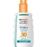 Garnier Ambre Solaire Clear Protect Sun Cream Protection Spray, SPF30, 200ml