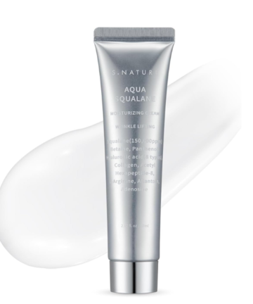 S.NATURE Aqua SQUALANE Moisturising Cream 60ml Moisturising Daily Soothing Moisturising Nourishing Removes Pores and Sebum 60ml