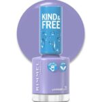 Rimmel London Kind and Free Clean Nail Polish 8ml 153 Lavender Light