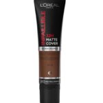 L'Oreal Paris Cover Liquid Foundation, With 4% Niacinamide, Long Lasting