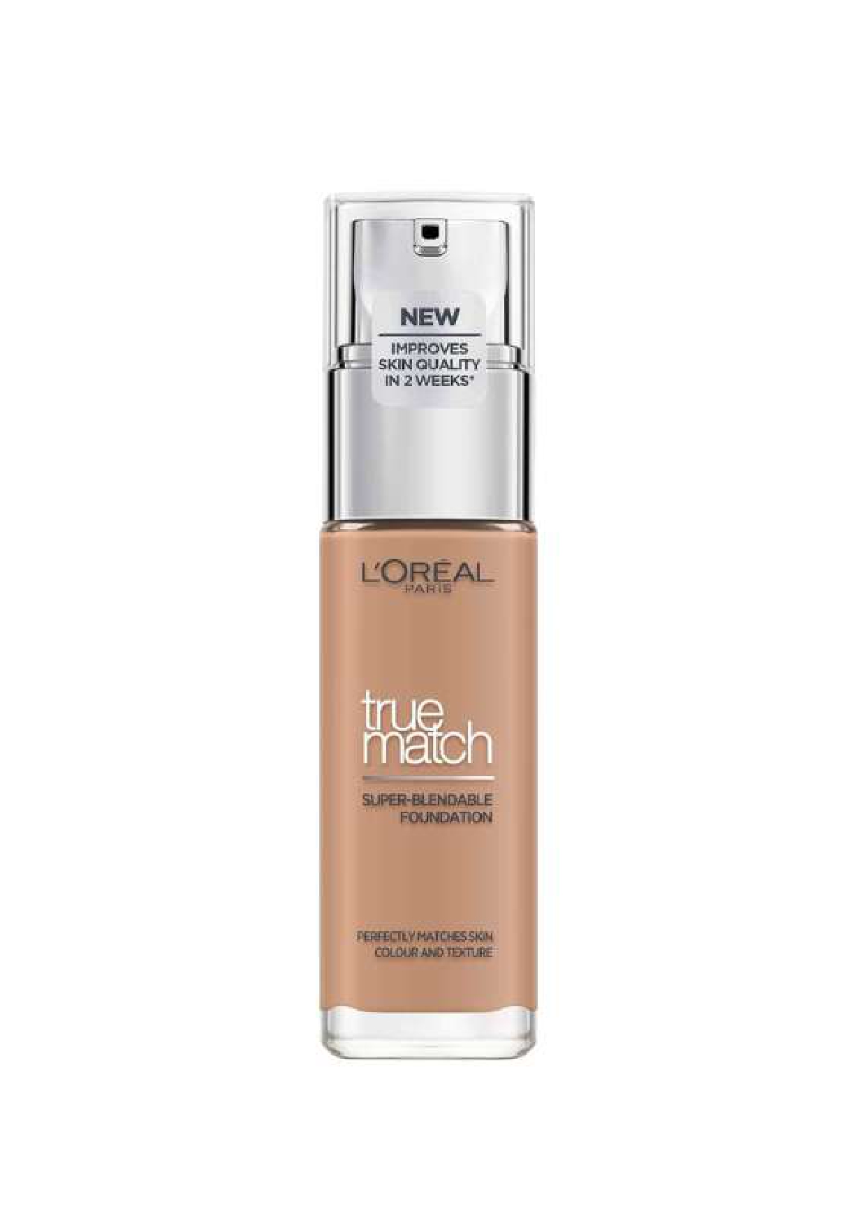 L'Oréal Paris Perfect Match Make-Up, Liquid Foundation with Hyaluronic and Aloe Vera, No. 5.D/5.W Golden Sand