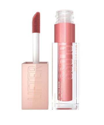 Maybelline Lifter Gloss, Hydrating Lip Gloss with Hyaluronic Acid, Creates Fuller-Looking, Shiny 003 Moon